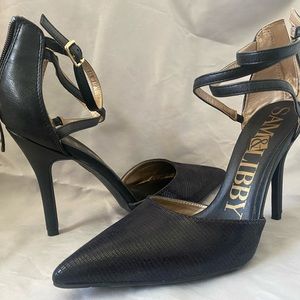 Sam & Libby Ankle Strap Stiletto